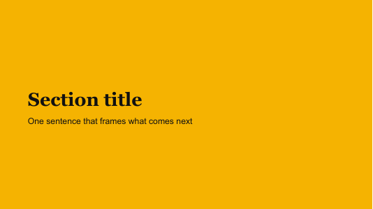 Events gold slide