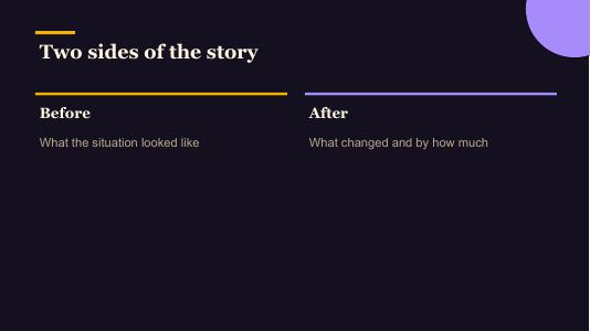 Events gold slide